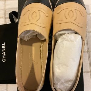Chanel Espadrilles Beige BNEW Sz 39
